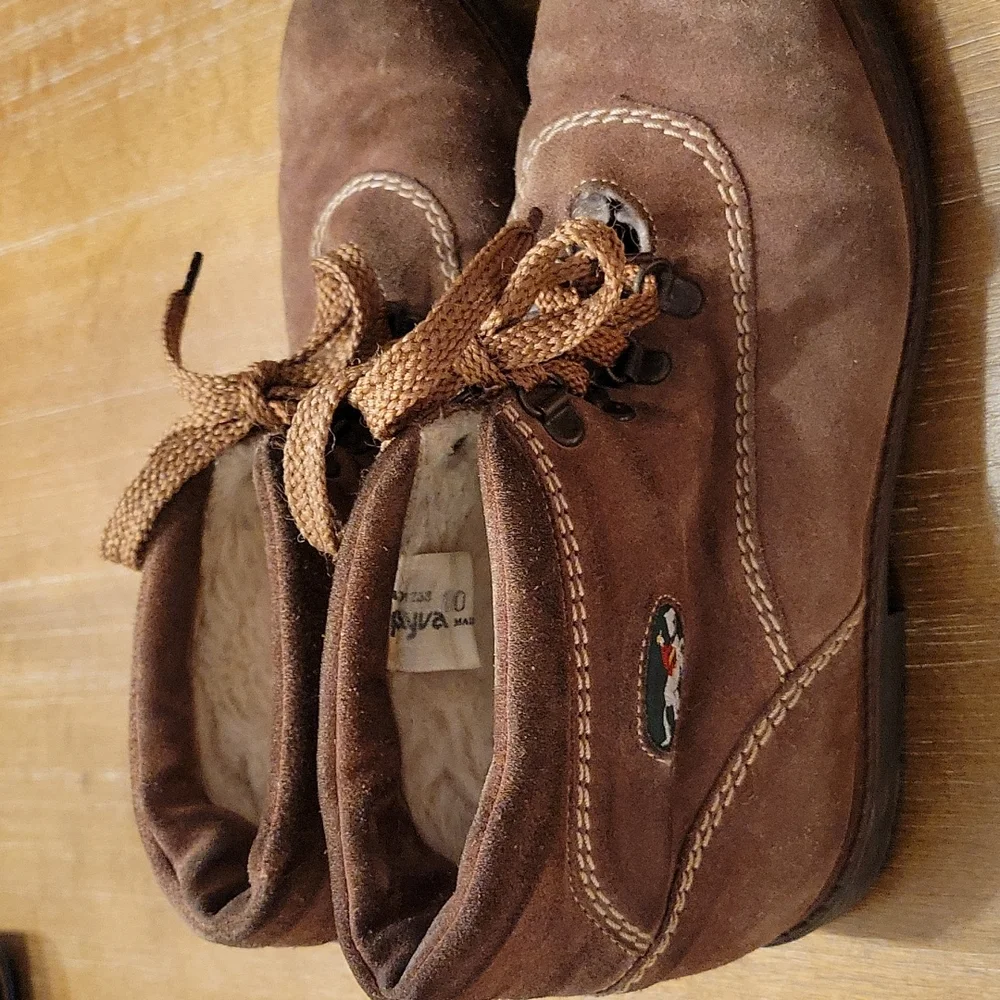 VINTAGE FAYVA SUEDE RIDING BOOTS - Picture 13 of 13